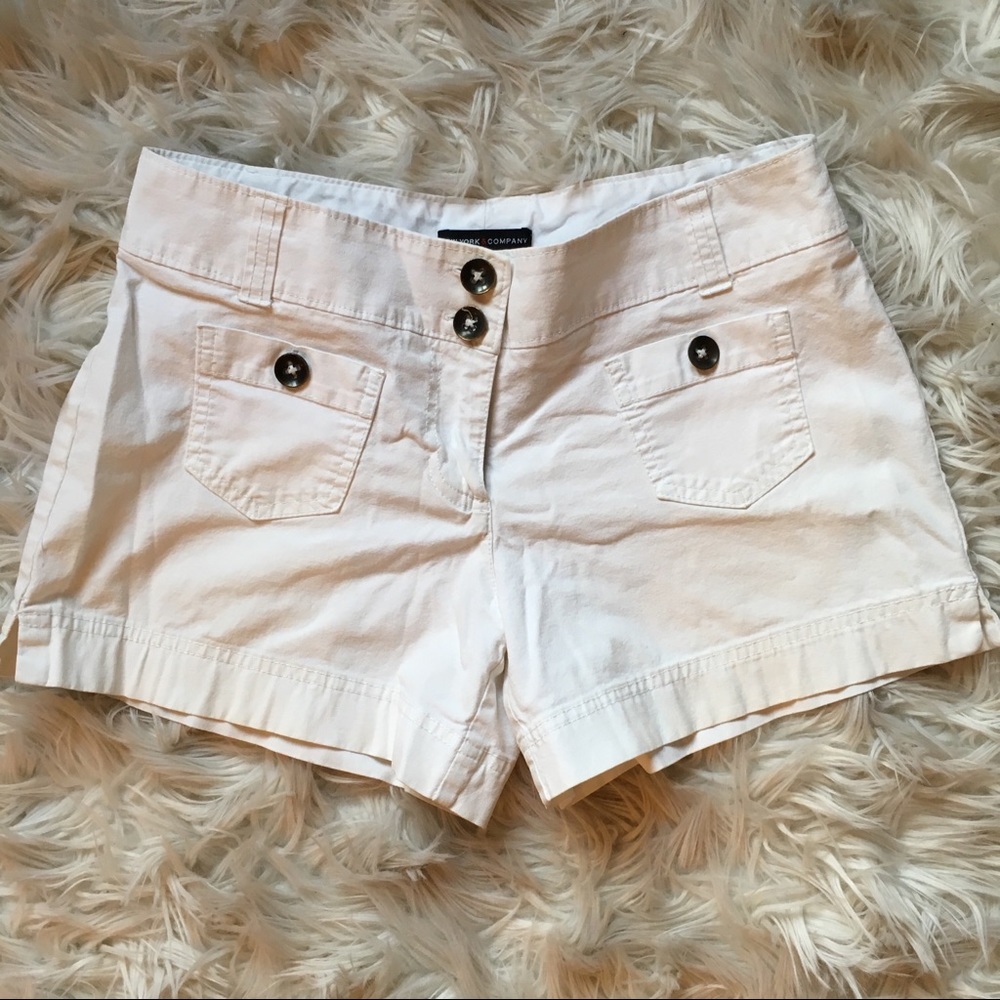 White Shorts